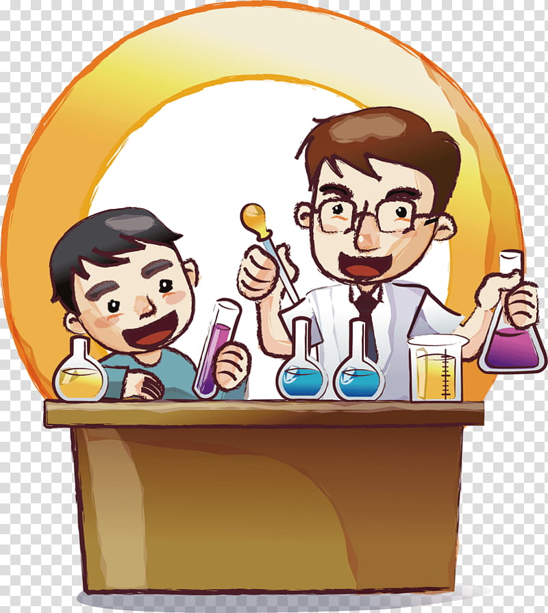 Beaker, Experiment, Science, Chemistry, Cartoon, Scientist, Observation, Education transparent background PNG clipart