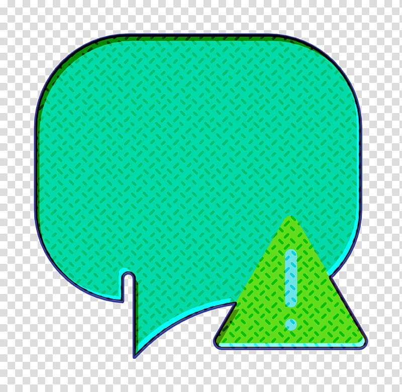 Chat icon Speech bubble icon Interaction Assets icon, Green, Aqua, Line transparent background PNG clipart
