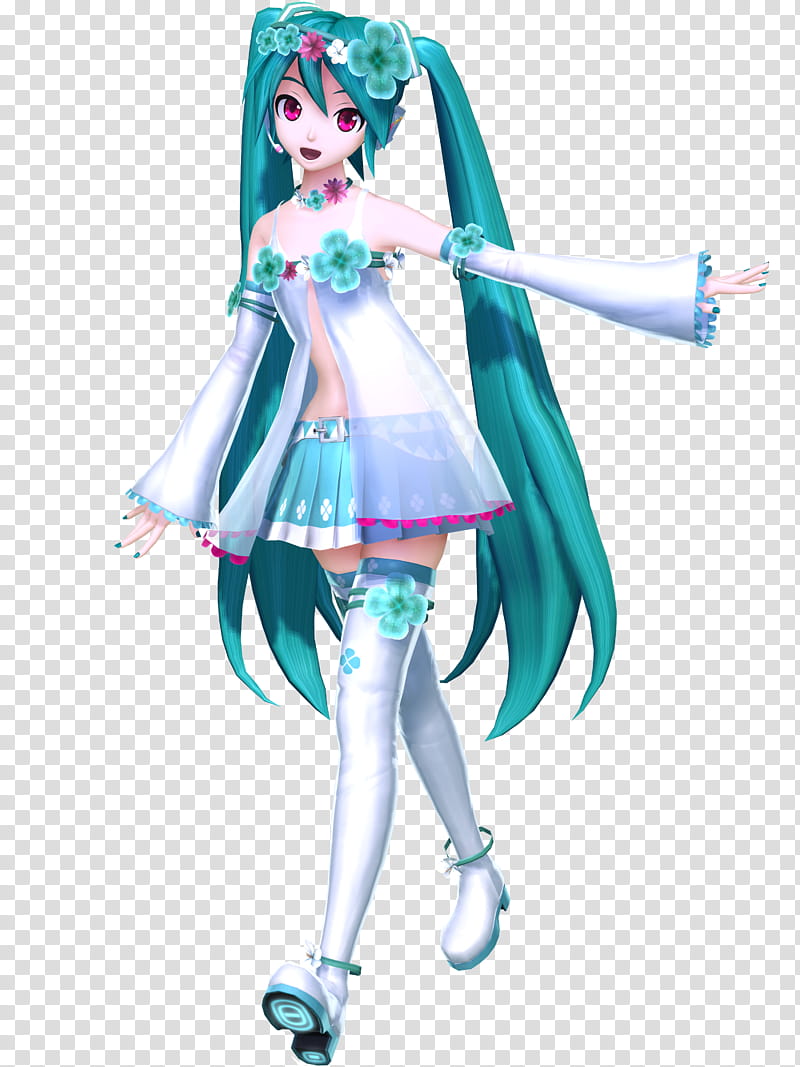 Mmd Dt Extend Spiritual Miku Merry Christmas Girl Anime Character