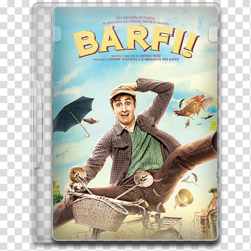 Movie Icon Mega , Barfi!, Barfi! movie case transparent background PNG clipart