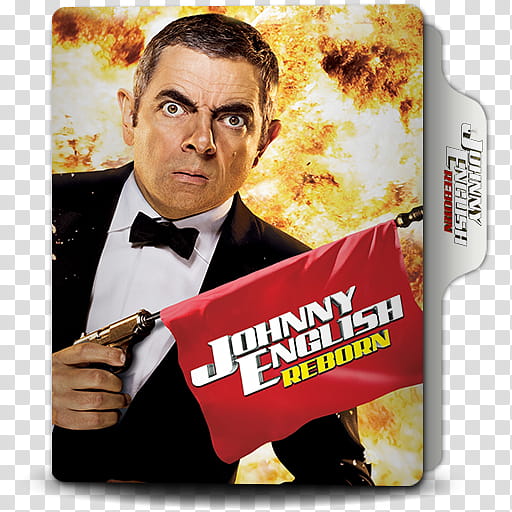 Johnny English Collection Folder Icon, Johnny English Reborn transparent background PNG clipart