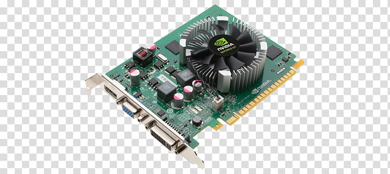 Card, Nvidia Geforce Gt 630, Nvidia Geforce Gt 730, Geforce 600 Series, Nvidia Geforce Gt 1030, Nvidia Geforce Gt 430, Nvidia Geforce Gt 440, Computer Component transparent background PNG clipart