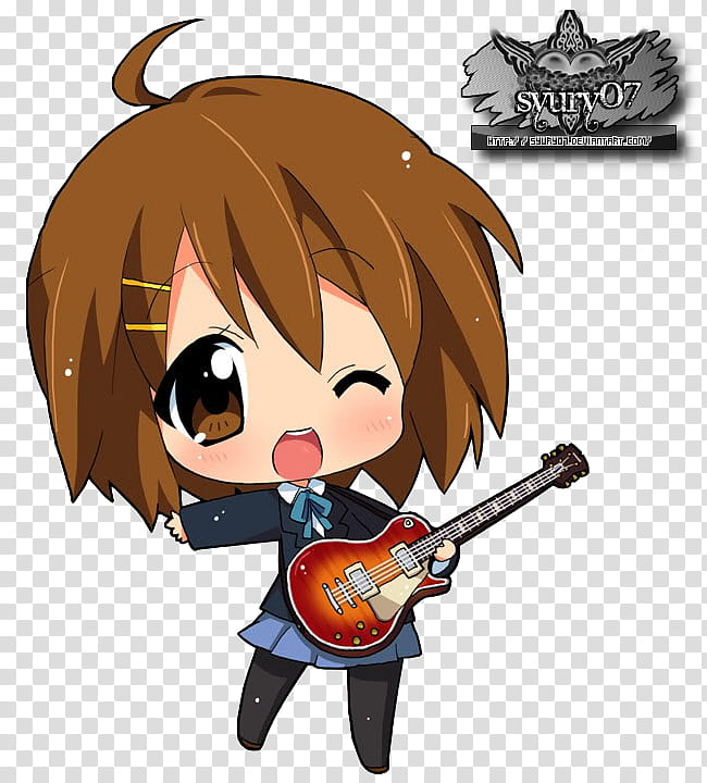 K on, K-On! characters illustration transparent background PNG