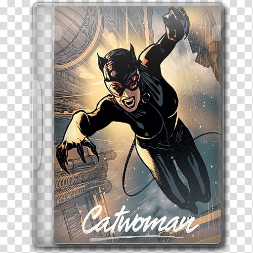 the BIG Movie Icon Collection D, DC Showcase, Catwoman transparent background PNG clipart