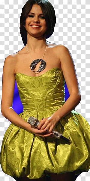 Selena Gomez en los EMA Awards  transparent background PNG clipart