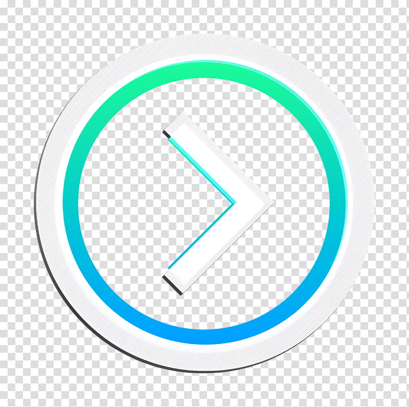 Chevron icon UI-UX Interface icon Arrow icon, UIUX Interface Icon, Turquoise, Text, Aqua, Circle, Electric Blue, Logo transparent background PNG clipart