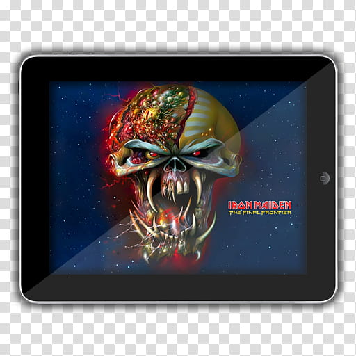 Music Icon , Iron Maiden The Final Frontier iPad_Landscape_x transparent background PNG clipart