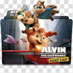 Alvin and the Chipmunks Road Chip Folder Icon , Alvin and the Chipmunks Road Chip v_x transparent background PNG clipart