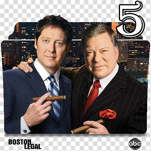 Boston Legal series and season folder icons, Boston Legal S ( transparent background PNG clipart