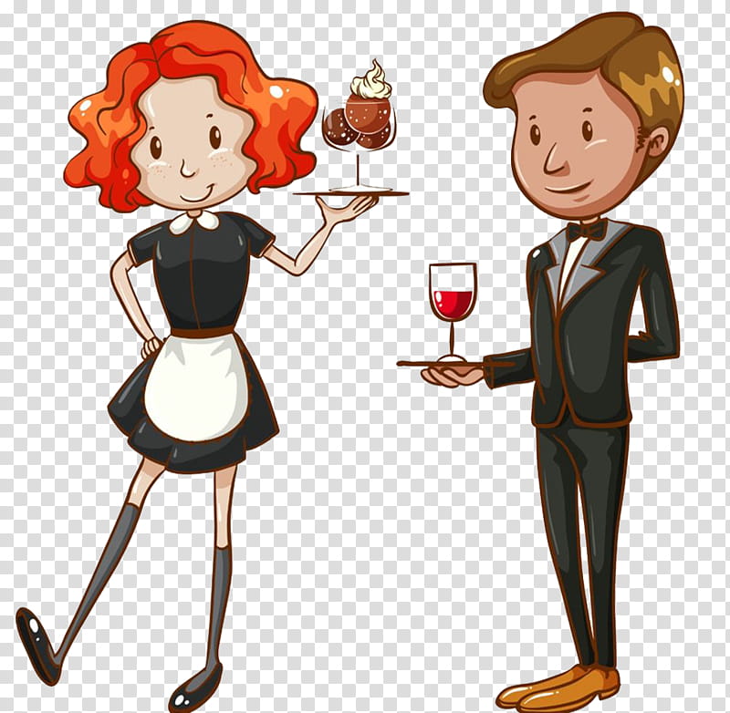 Home, Waiter, Cartoon, Drinkware, Tableware, Glass, Home Accessories, Waiting Staff transparent background PNG clipart
