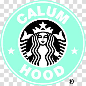 Starbucks Logos s, blue and white Calum Hood Starbucks logo transparent background PNG clipart