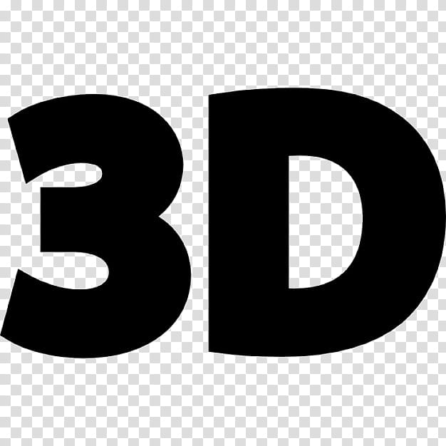 Cinema Logo, Text, Threedimensional Space, 3D Computer Graphics, Symbol, 3D Film, Number, Blackandwhite transparent background PNG clipart