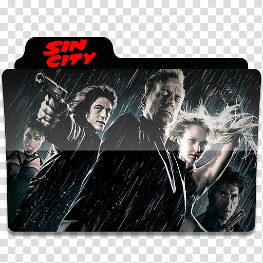 Folder Icons Movie Pack , sincity transparent background PNG clipart