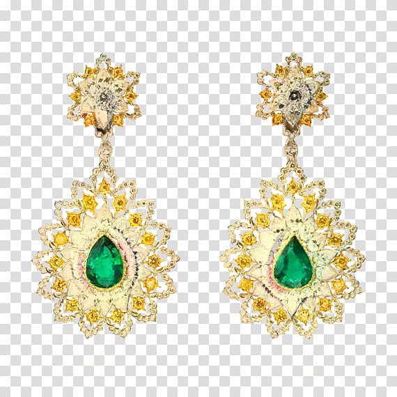 Watch, Earring, Jewellery, Buccellati, Pendant, Gold, Diamond, Emerald transparent background PNG clipart
