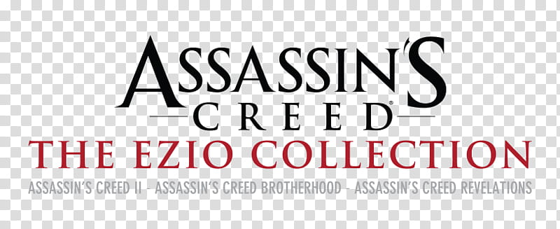 Assassin Creed Logo Resource , The Ezio Collection poster transparent background PNG clipart