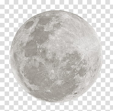 Pale s, gray moon transparent background PNG clipart