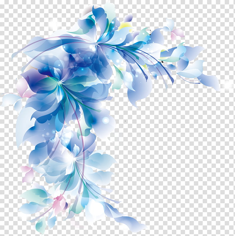 blue flower plant petal cut flowers, Flowering Plant, Pedicel, Delphinium, Hydrangea transparent background PNG clipart