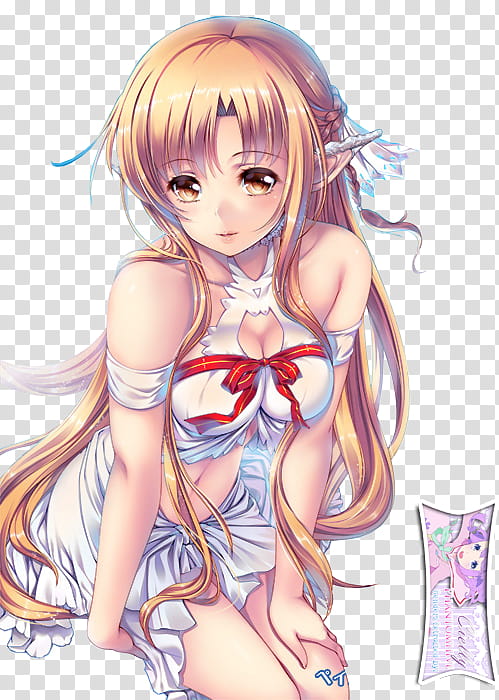 Asuna Yuuki Titania ALO Extracted byCielly transparent background PNG clipart