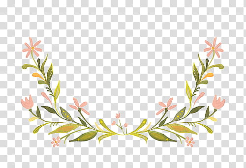 , pink flowers and green leaves illustration transparent background PNG clipart