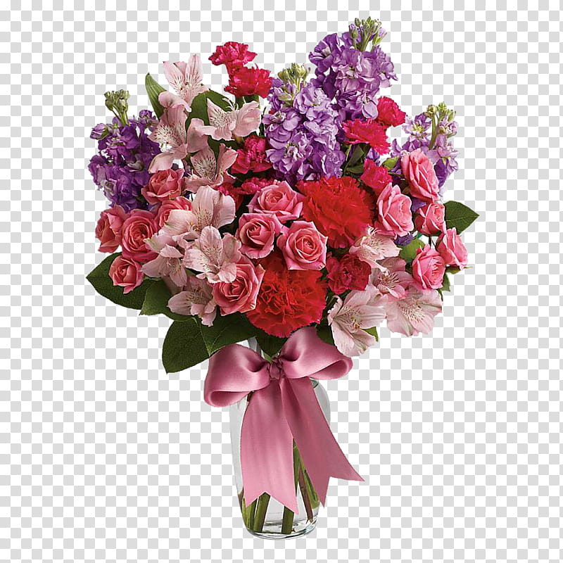 Sweet Pea Flower, Garden Roses, Flower Bouquet, Carnation, Cut Flowers, Floral Design, Vase, Artificial Flower transparent background PNG clipart