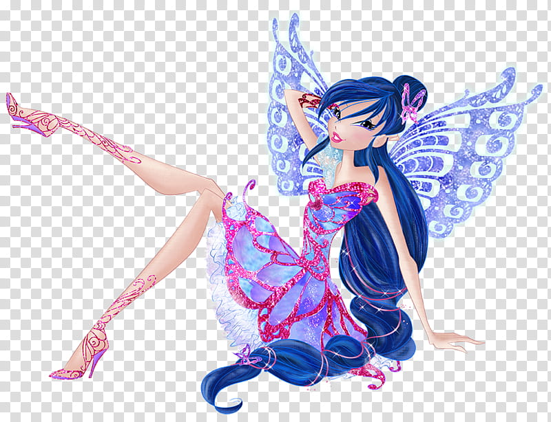 Musa Butterflix Winx Club  transparent background PNG clipart