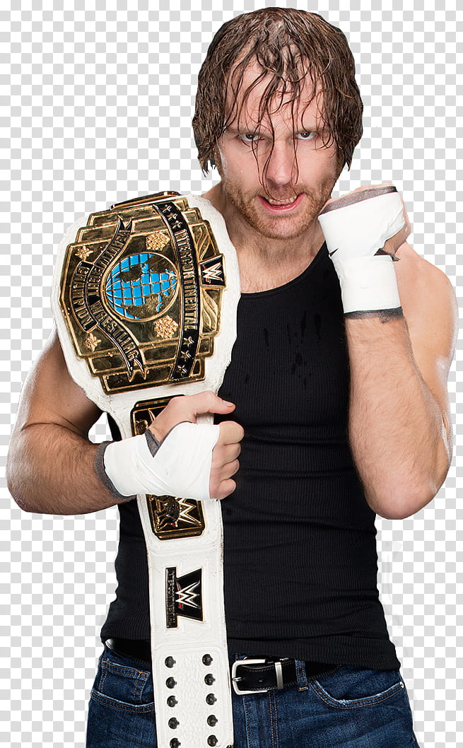 Dean Ambrose Imtercontinental Champion  transparent background PNG clipart