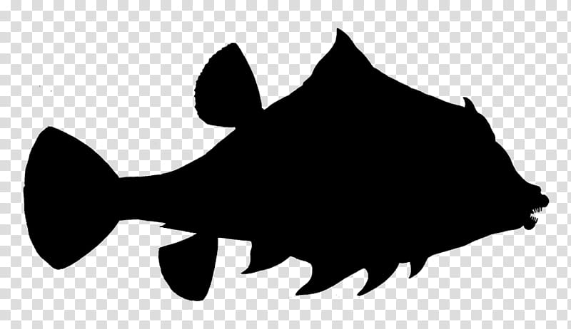 Fish, Silhouette, Snout, Black M transparent background PNG clipart