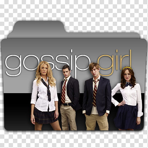 TV Shows Ultimate Folder Icon  Version , Gossip Girl transparent background PNG clipart