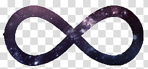 Infinite, purple infinity sign illutration transparent background PNG clipart