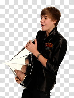 Super MEGA Justin Bieber, women's black long sleeve dress transparent background PNG clipart