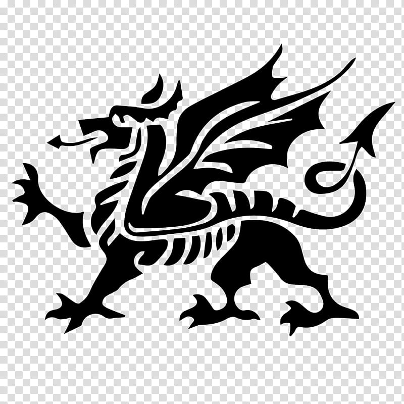 Welsh Dragon, Wales, Flag Of Wales, Decal, Red, Sticker, Hen Wlad Fy Nhadau, Flasks transparent background PNG clipart