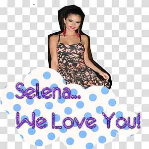 Textos de Selena Gomez transparent background PNG clipart thumbnail