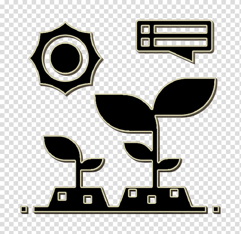 Enviroment icon Astronautics Technology icon Plants icon, Logo, Symbol transparent background PNG clipart