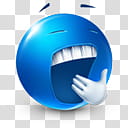 Very emotional emoticons , , blue emoji transparent background PNG clipart