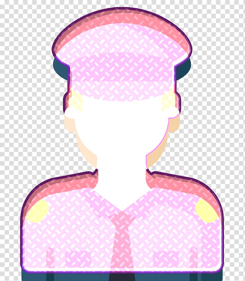 Policeman icon Crime Investigation icon, Pink, Magenta transparent background PNG clipart