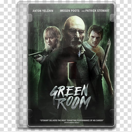 Movie Icon Mega , Green Room, Green Room DVD case transparent background PNG clipart