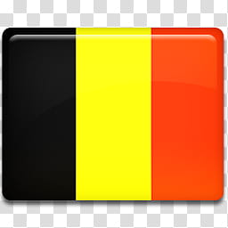 All in One Country Flag Icon, Belgium-Flag- transparent background PNG clipart