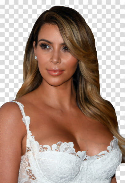 Kim Kardashian transparent background PNG clipart