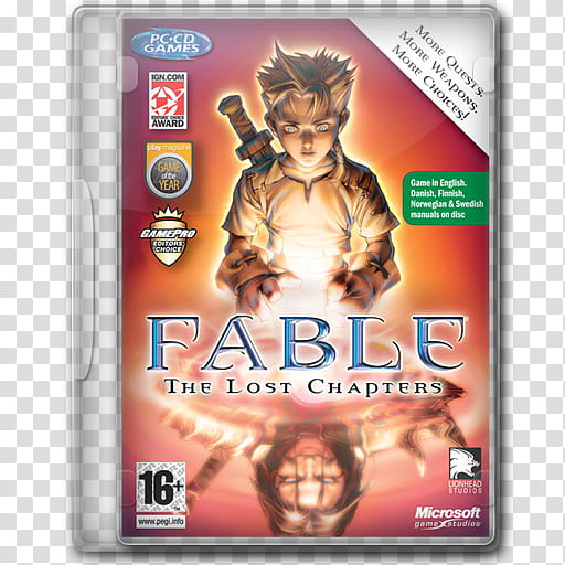 Game Icons , Fable The Lost Chapters transparent background PNG clipart