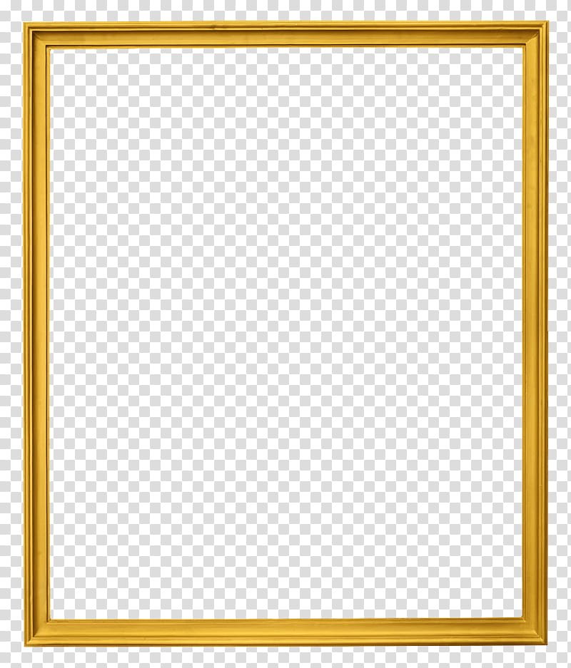 rectangular brown frame transparent background PNG clipart