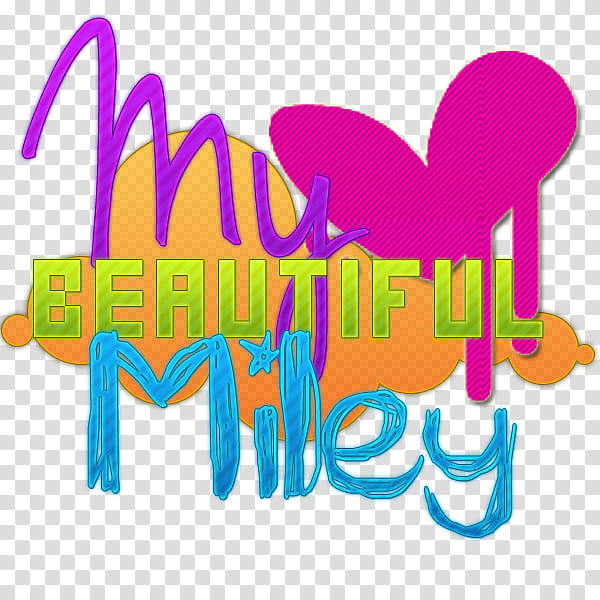 My beautiful Miley texto pedido transparent background PNG clipart