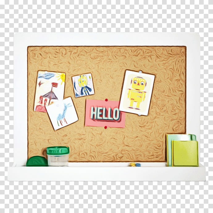 Paper, Bulletin Boards, Great Little Trading Co, Pin It Up Notice Board, Shelf, Toy, Wall, Desk transparent background PNG clipart