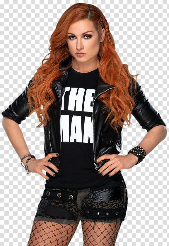 WWE Becky Lynch   transparent background PNG clipart