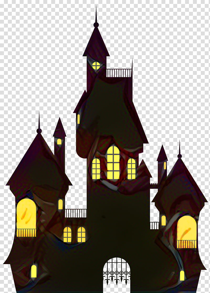 Castle, Facade, Middle Ages, Medieval Architecture, Chapel, Clock, Landmark, Steeple transparent background PNG clipart