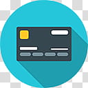 Flatjoy Circle Icons, Credit Card, black card illustration transparent background PNG clipart