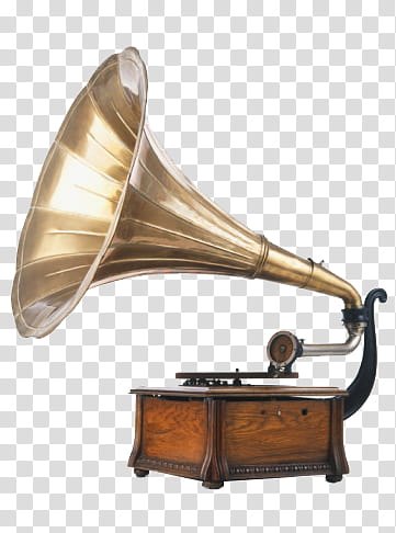 brown gramophone transparent background PNG clipart