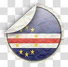 world flags, Cape Verde icon transparent background PNG clipart