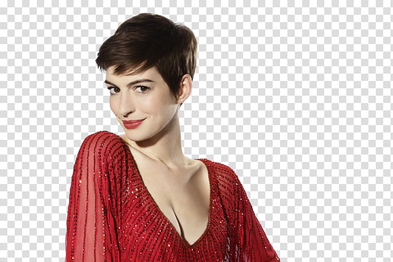 Anne Hathaway transparent background PNG clipart