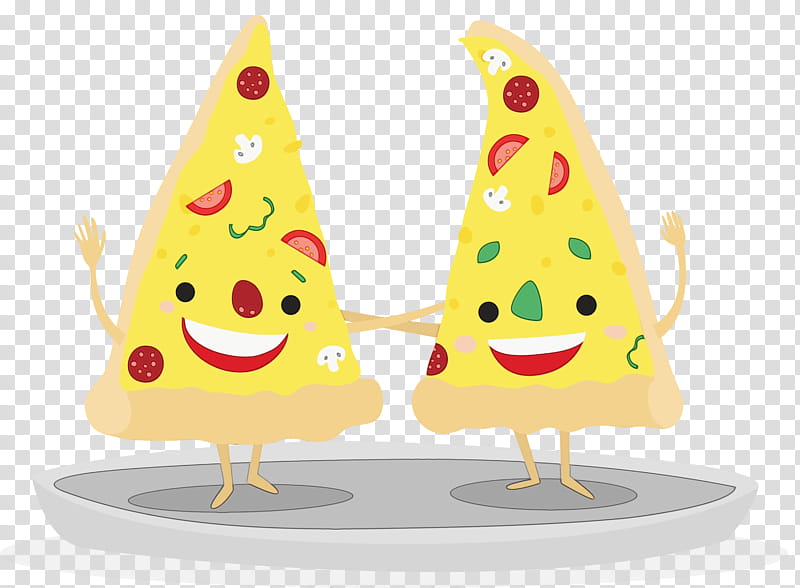 Party Hat, Watercolor, Paint, Wet Ink, Pizza, Italian Cuisine, Fast Food, Restaurant transparent background PNG clipart