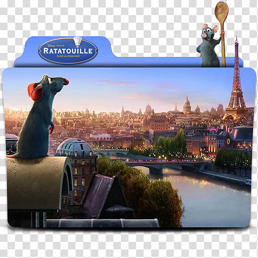 Ratatouille  Folder Icon, DAY..U () transparent background PNG clipart